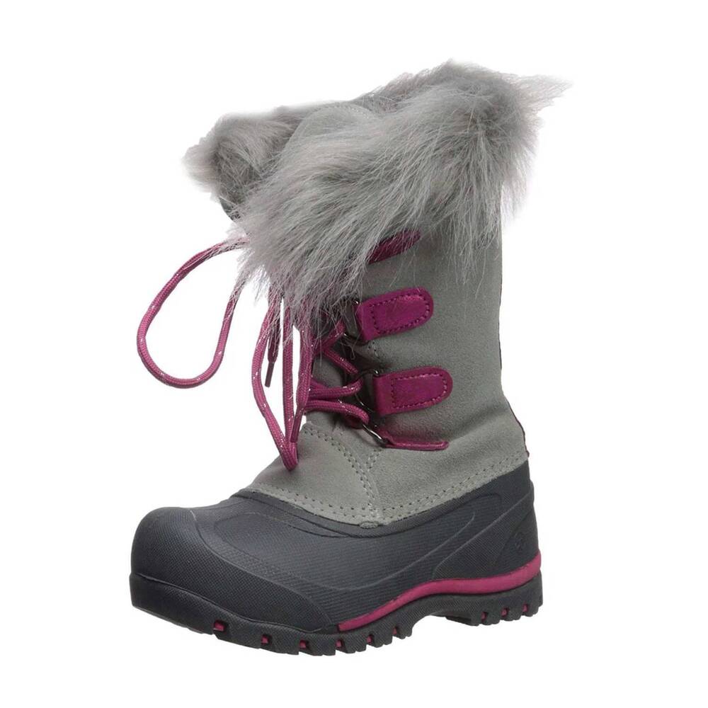 NEW NORTHSIDE girl's snow drop ii boot in light gray